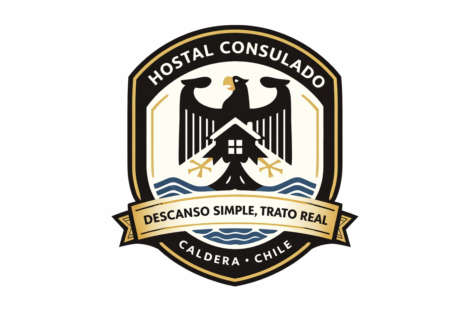 Emblema renovado de Hostal Consulado